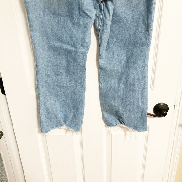 Abercrombie & Fitch The Kick Flare Ultra High Rise Curve Love Size 30/10S - Picture 6 of 9